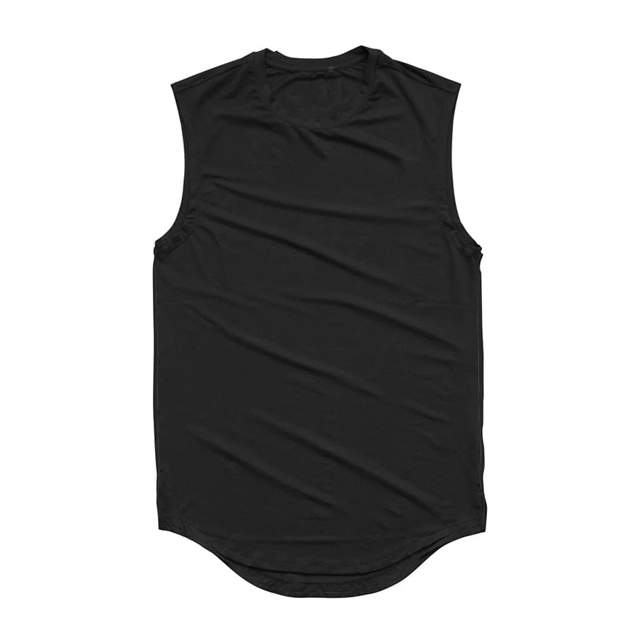 Allrj Tough sleeveless shirt Black Sleeveless