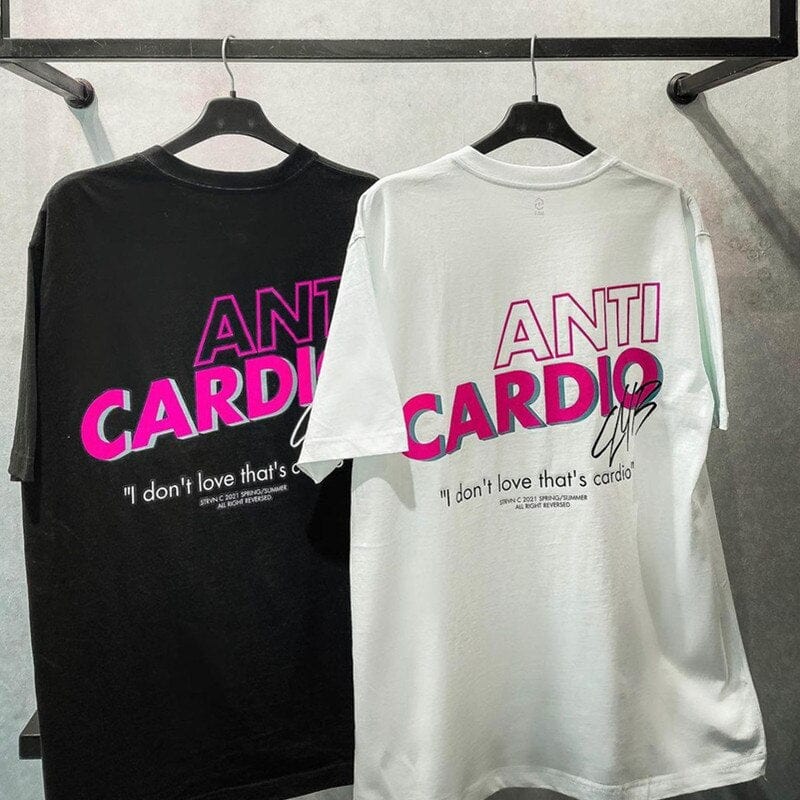No Cardio club t-shirt