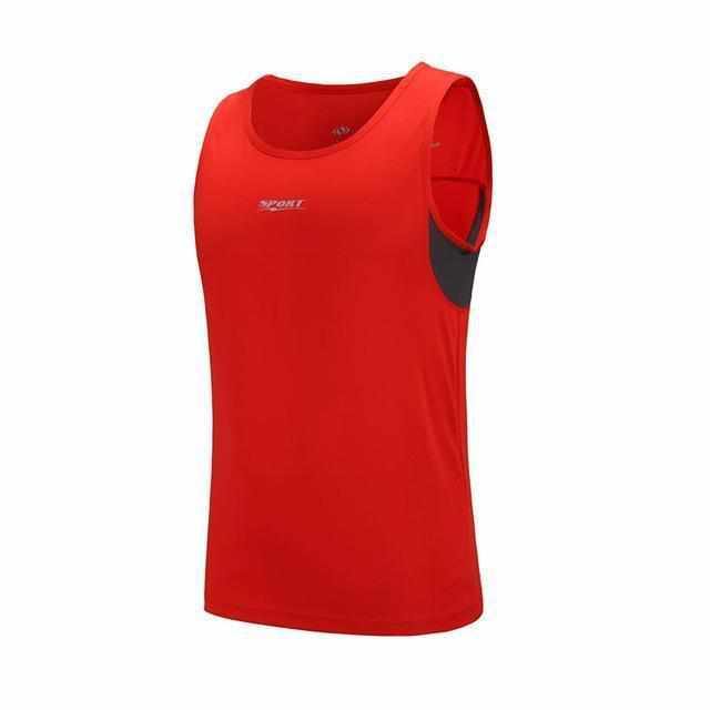 Lightweight Running shirt Red