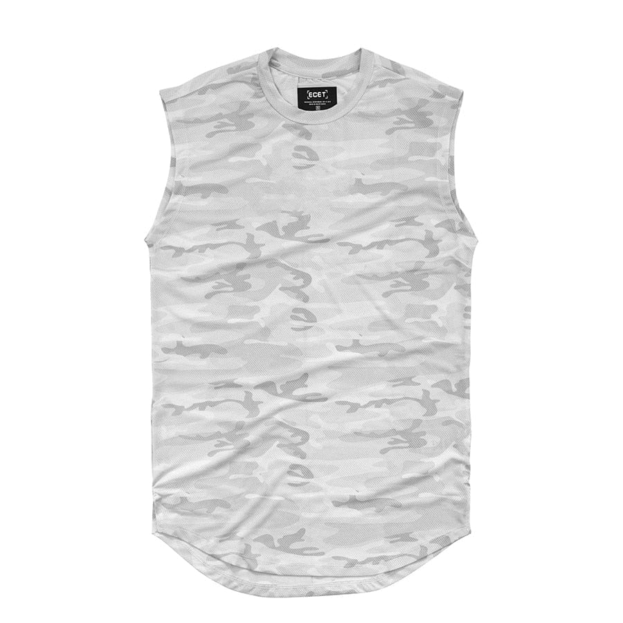 Allrj Tough sleeveless shirt whitecamo Sleeveless