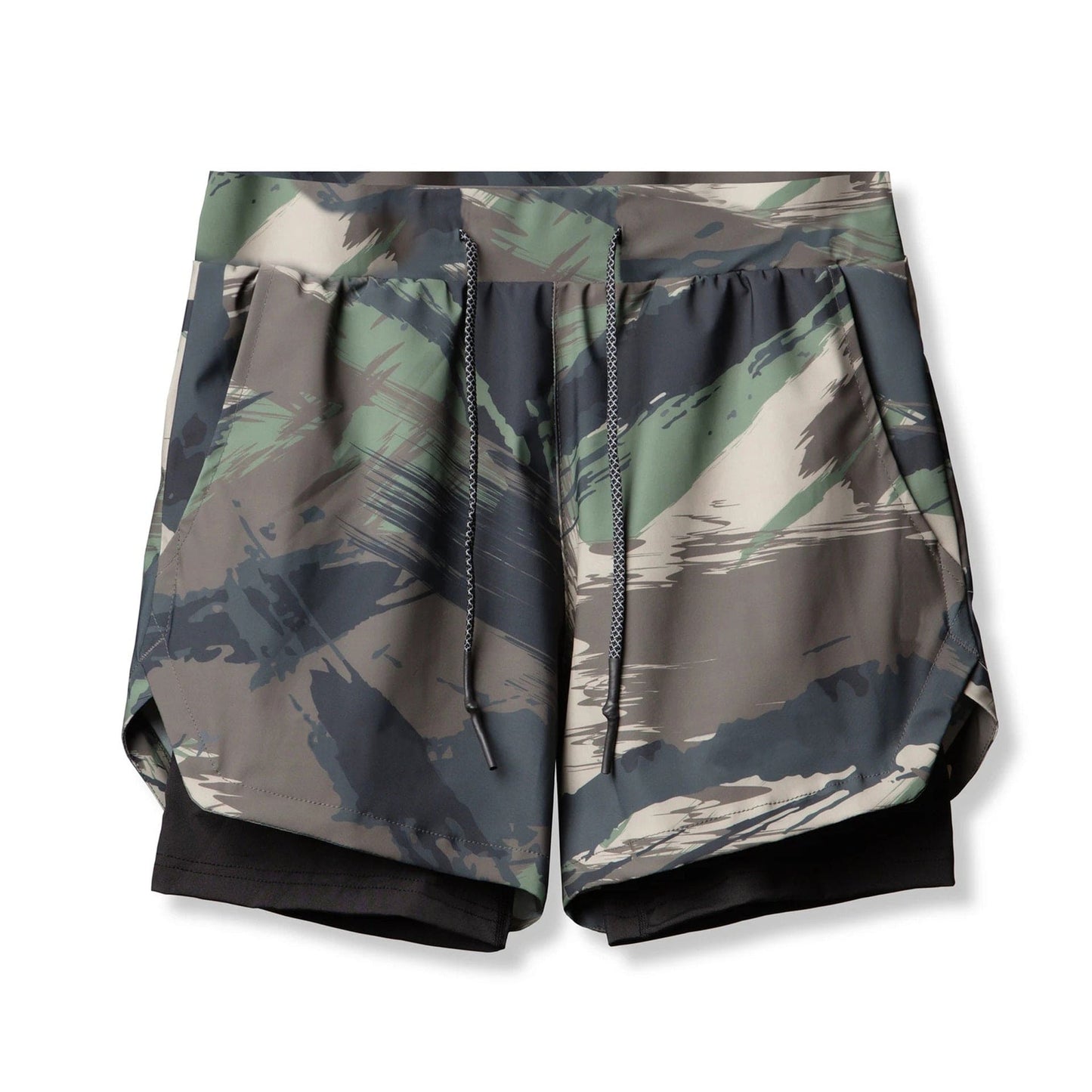 Allrj lined strong short Camouflage Green
