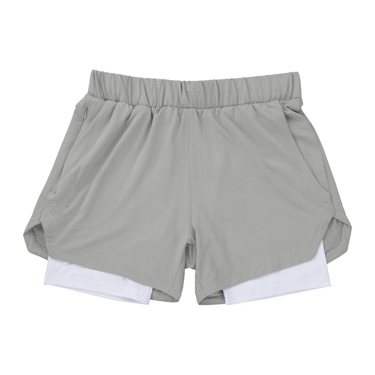 Jasper Lined workout short Grey light board