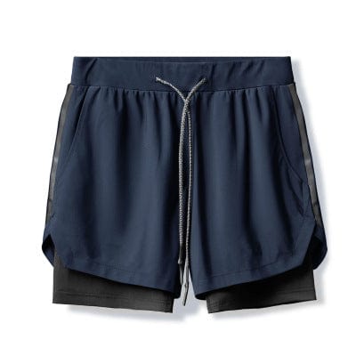 Allrj lined strong short Navy Blue