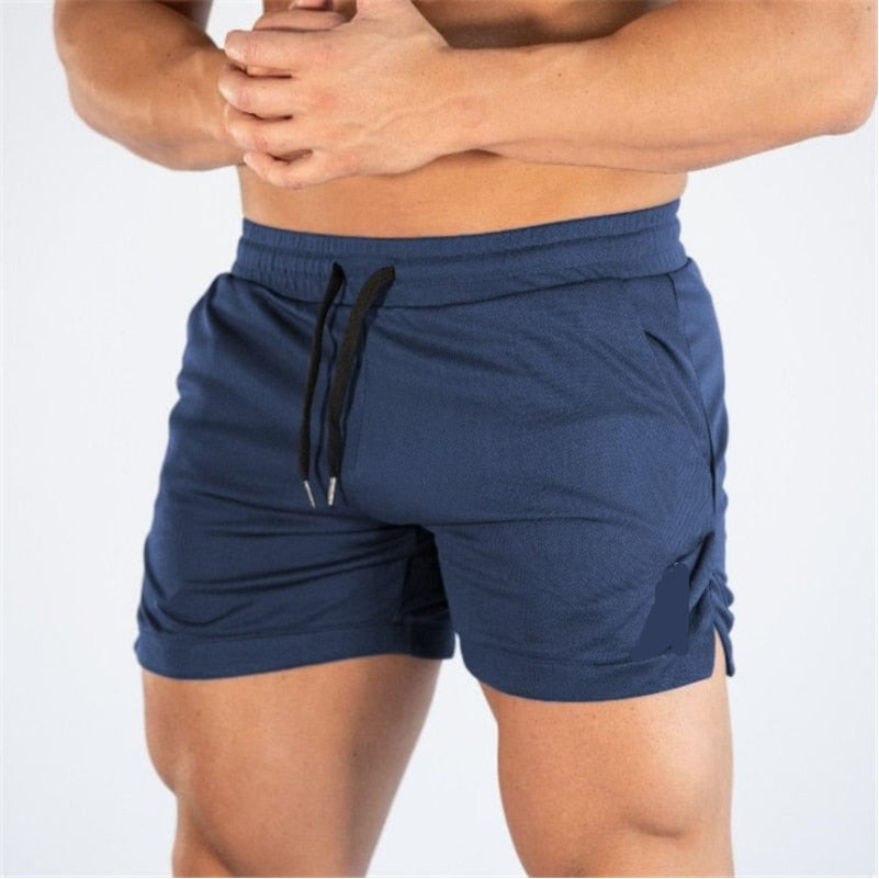 Quadgod Mens old school short navy blue
