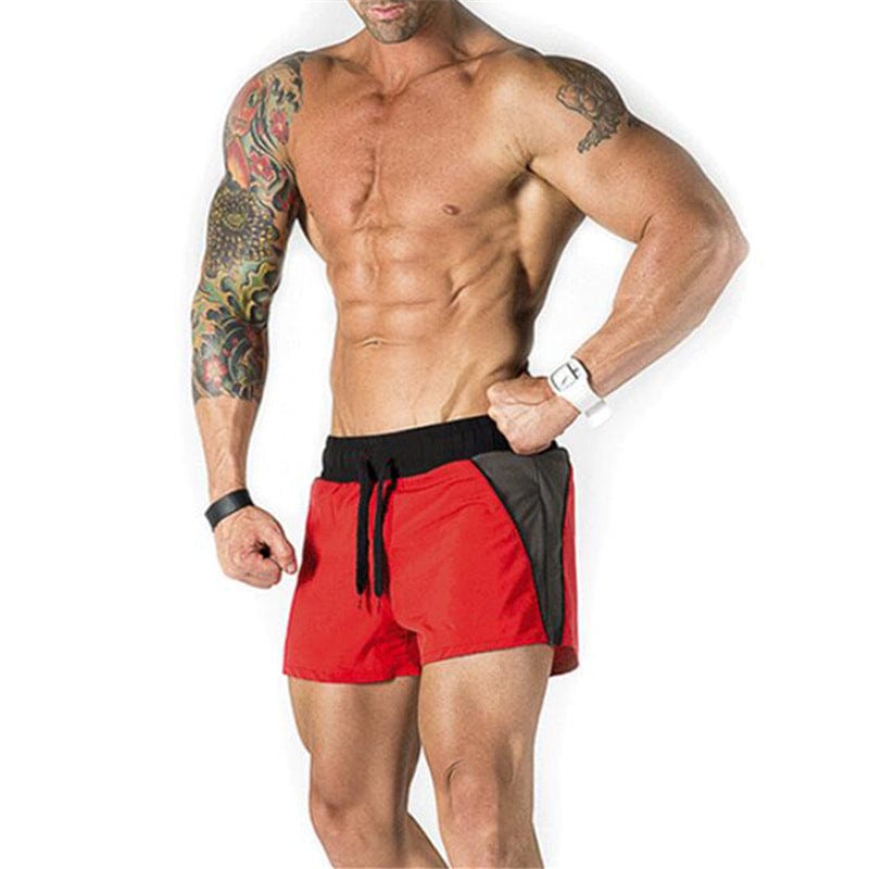 The light weight 5” squat short Red