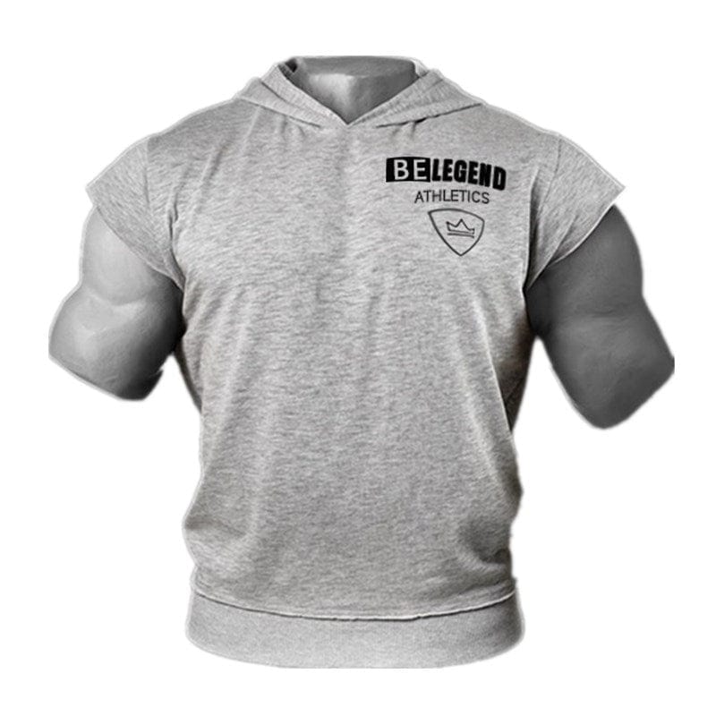 Legend sleeveless hoodie Grey