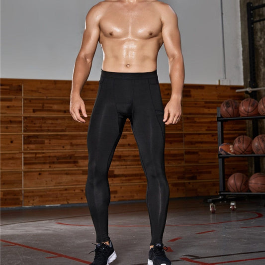 Allrj - Slimit Sports Tight With CellPhone Pocket - ALLRJ