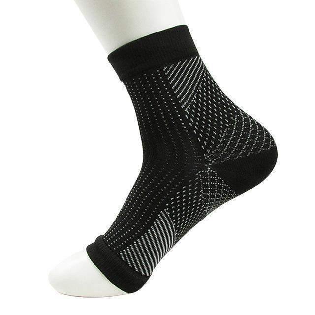 Unisex Anti Fatigue Fitness Compression socks black