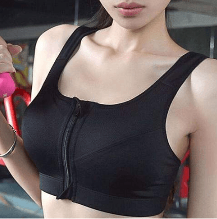 Sandee women's premium sports top Black
