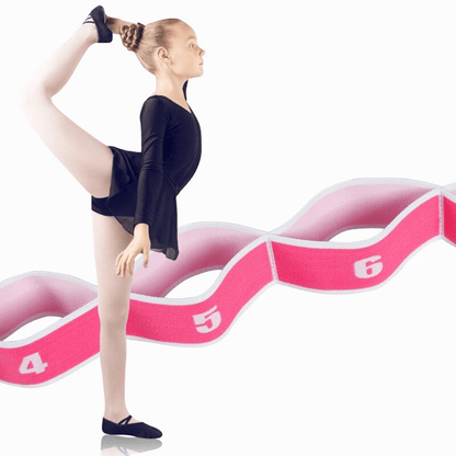 Split-X stretching strap