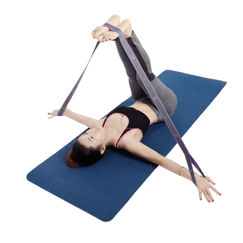 Split-X stretching strap