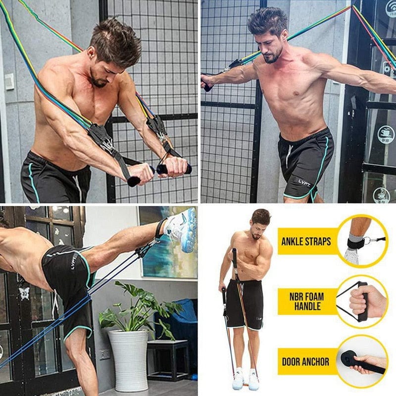 Super Resistance 150lb Workout Bands - ALLRJ