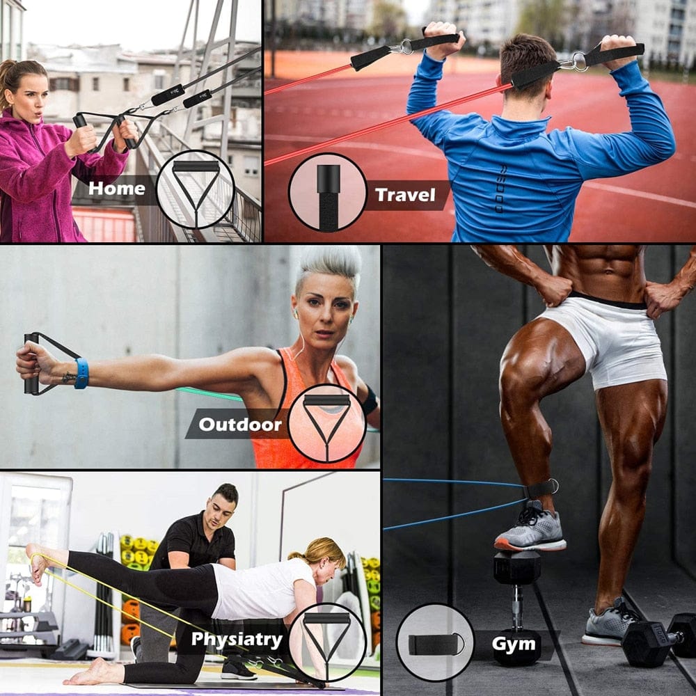 Super Resistance 150lb Workout Bands - ALLRJ
