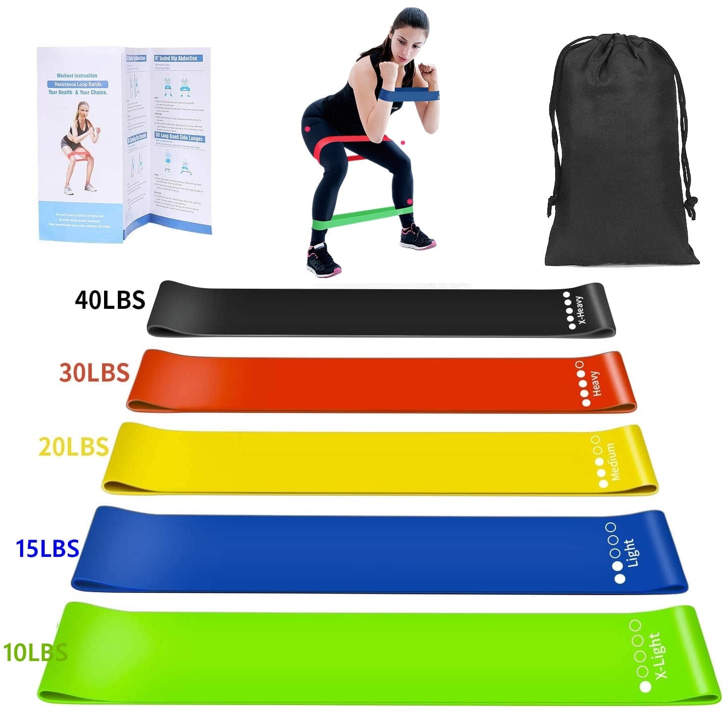 Super Resistance 150lb Workout Bands