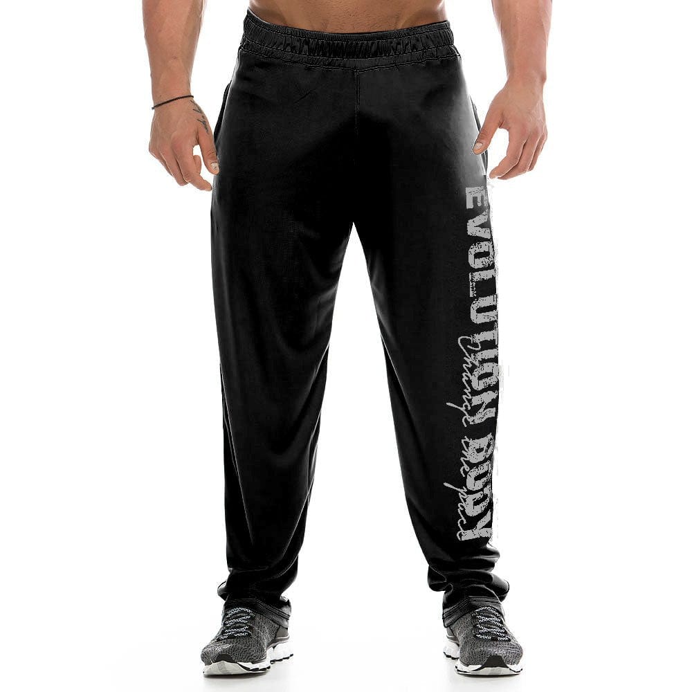 Bodybuilding lightweight pants Black