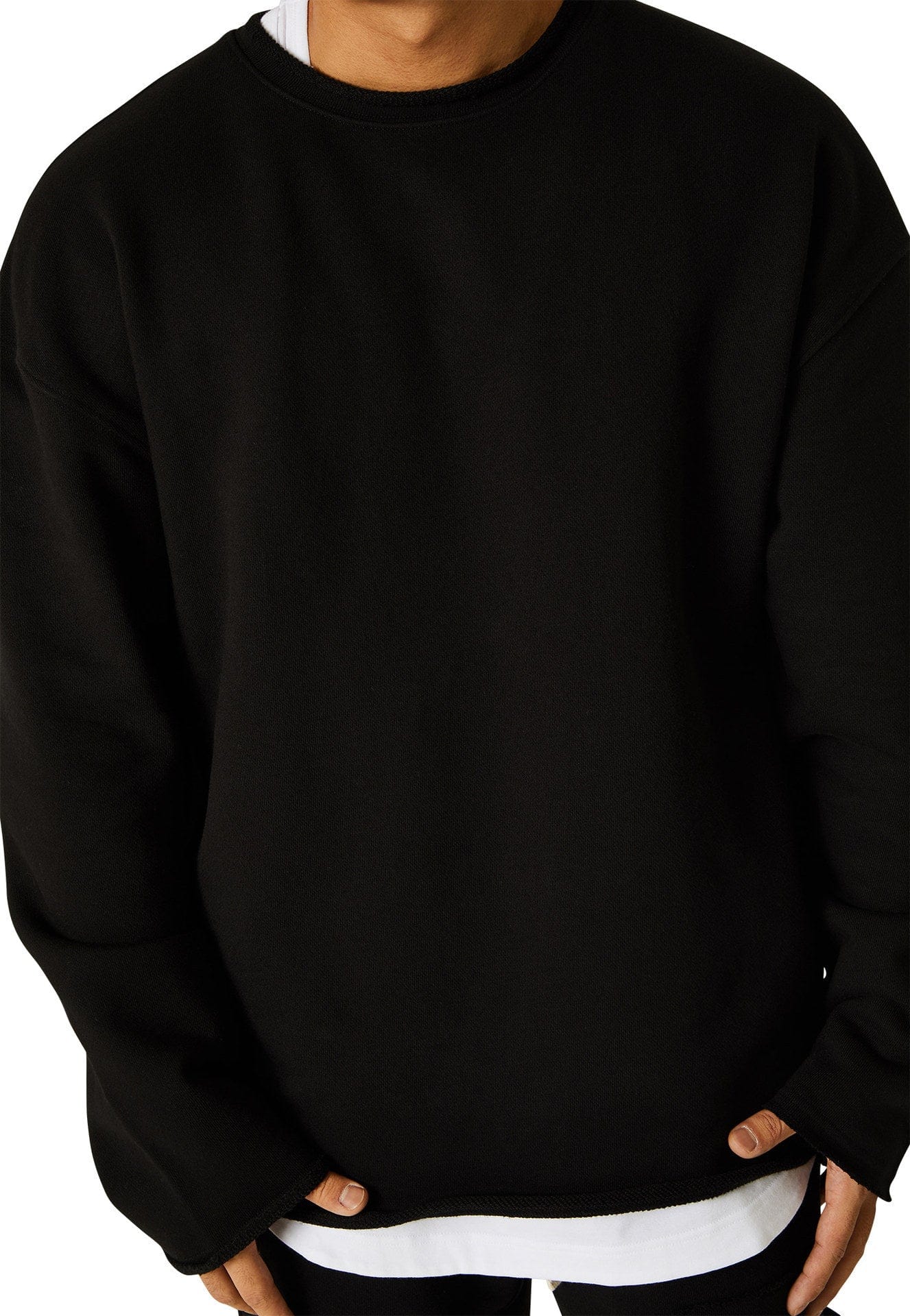 Gym warmup sweatshirt Black