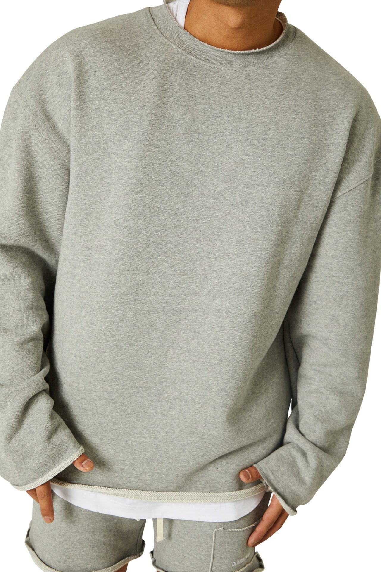 Gym warmup sweatshirt Grey