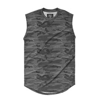 Gray camo Sleeveless