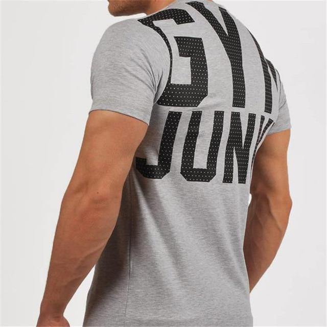 Fitness Junky Gym Shirt Gray
