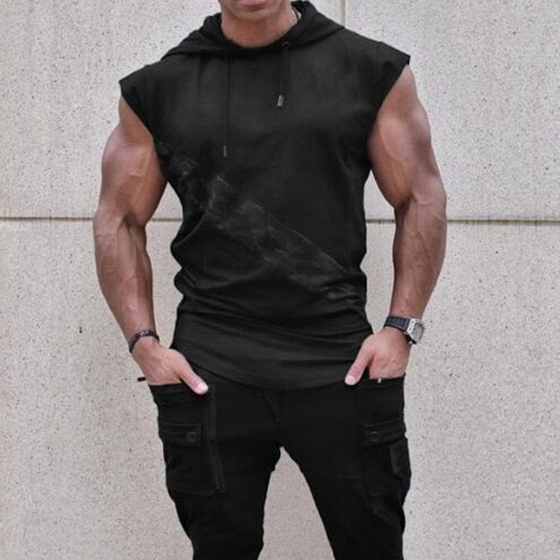 Mass monster muscle Vest black