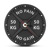 Fitness bodybuilding acrylic wall clock clock
