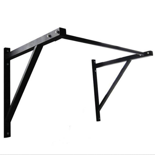 Wall Mounted Heavy Duty Chin Draw Back Bar Workout Training Fitness Pro Mount Black 104.5x62x36