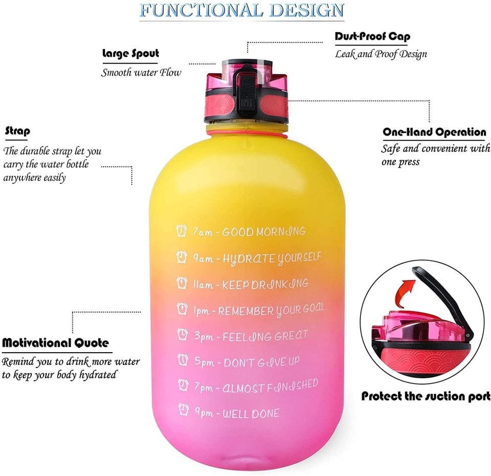 Motivational gains bottle