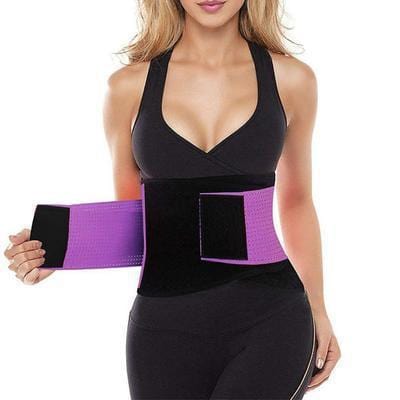 Yoga Belly Corset Shaper Purple