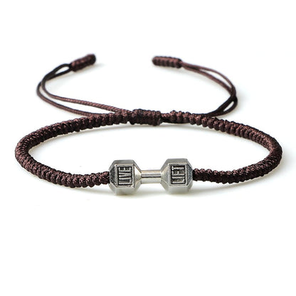 Allrj Woven Dumbbell Bracelet - ALLRJ