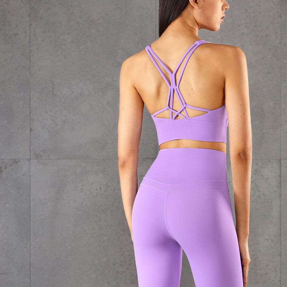 Allrj strappy sports bra - ALLRJ