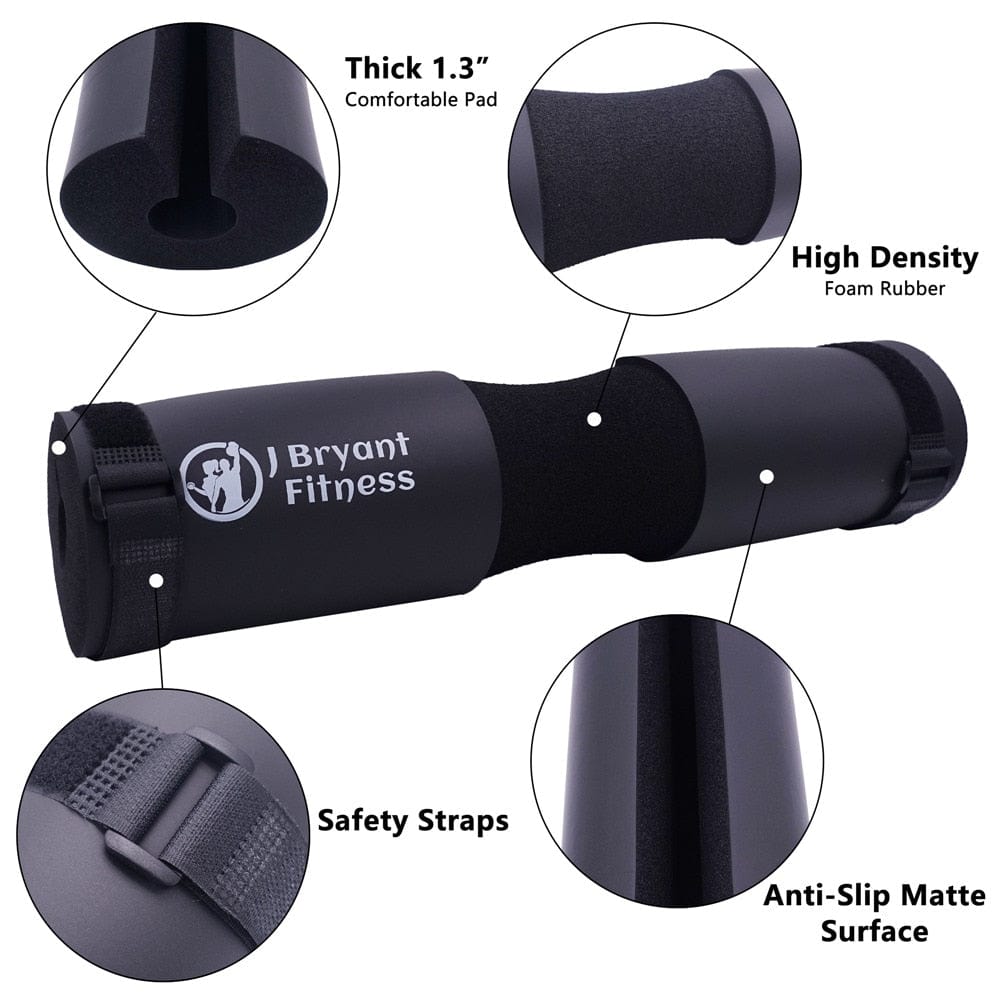 Bodybuilding Barbell Anti - slip Squat Pad - ALLRJ