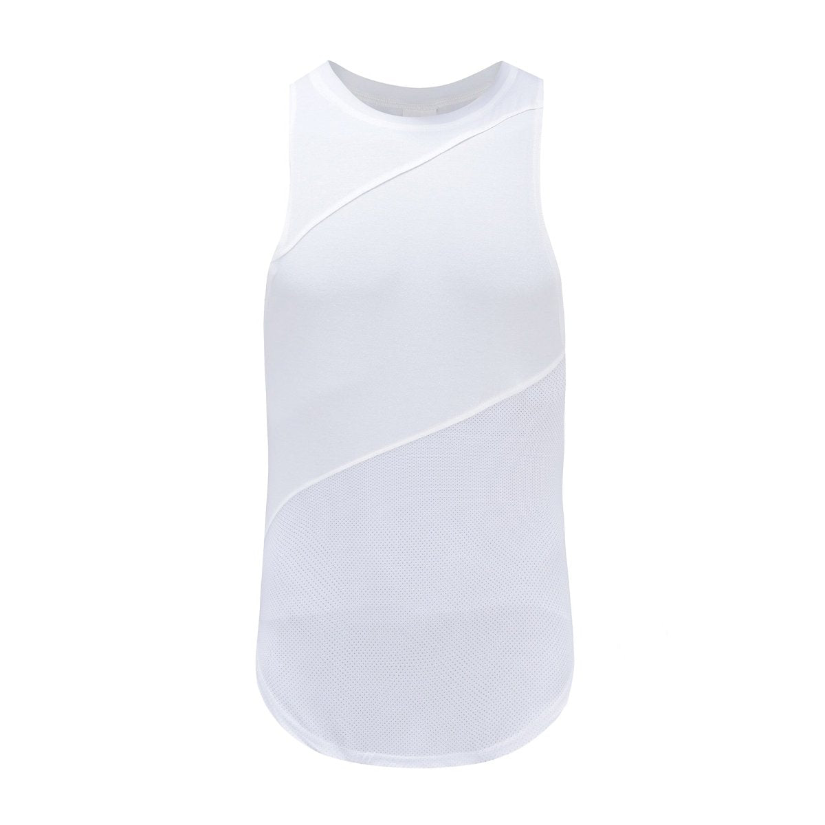 Bodybuilding sleeveless cotton shirt - ALLRJ