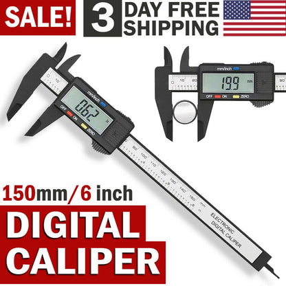 Carbon Fiber Digital Caliper - ALLRJ