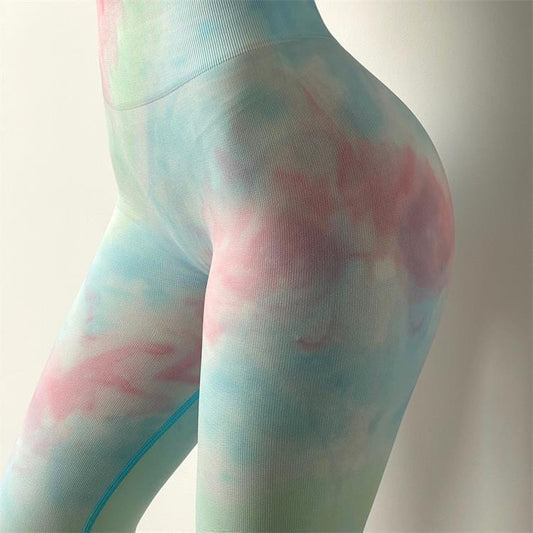 Deb premium tie dye leggings - ALLRJ
