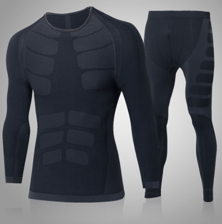 Allrj Men's compression heavy set