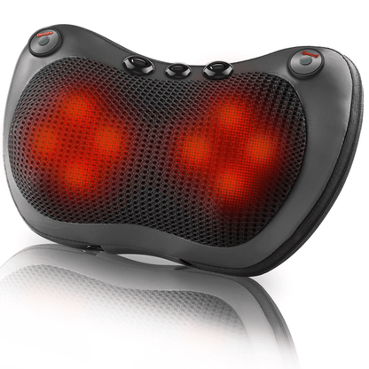 FIT - A - PILLOW SHIATSU PILLOW MASSAGER WITH HEAT - ALLRJ