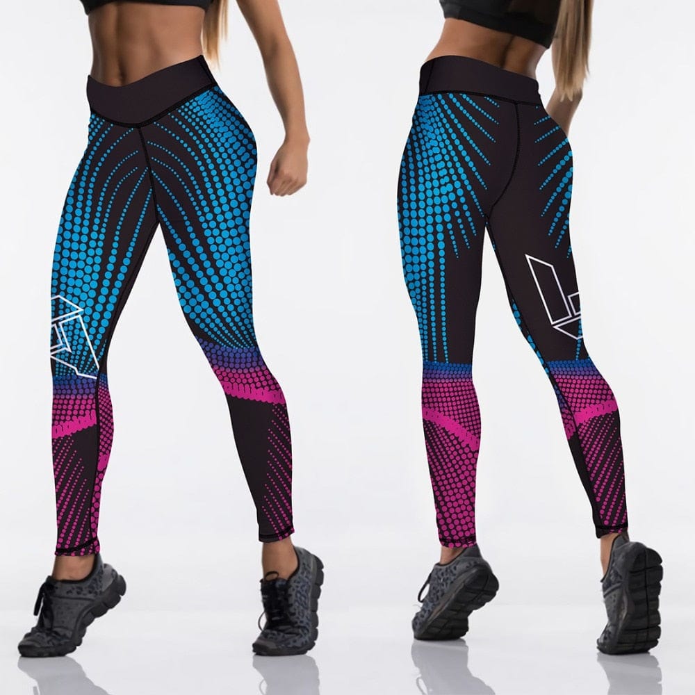 Glutex spandex high waist leggings - ALLRJ