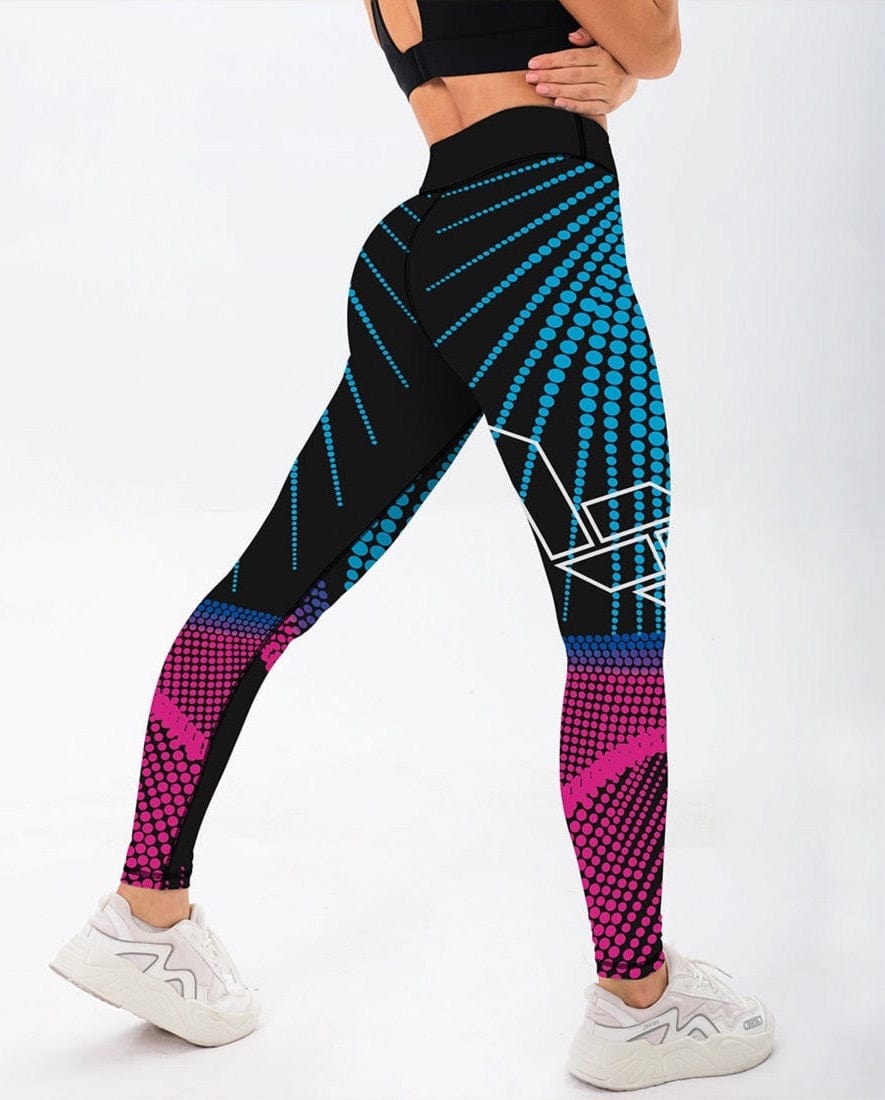 Glutex spandex high waist leggings - ALLRJ