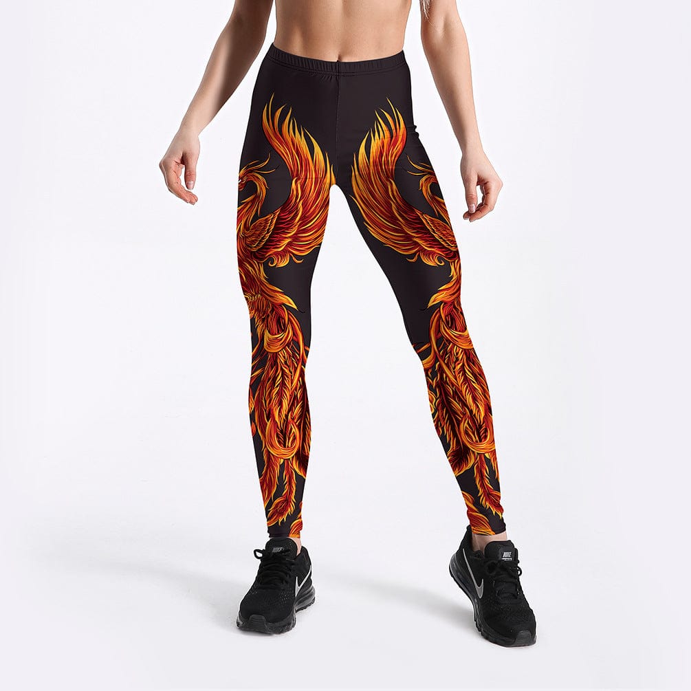 Her Rising Phoenix Workout Legging - ALLRJ
