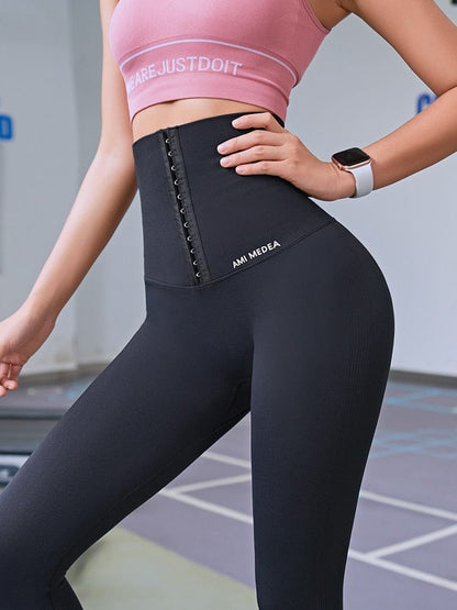 HIGH WAISTED TUMMY TUCK LEGGINGS - ALLRJ