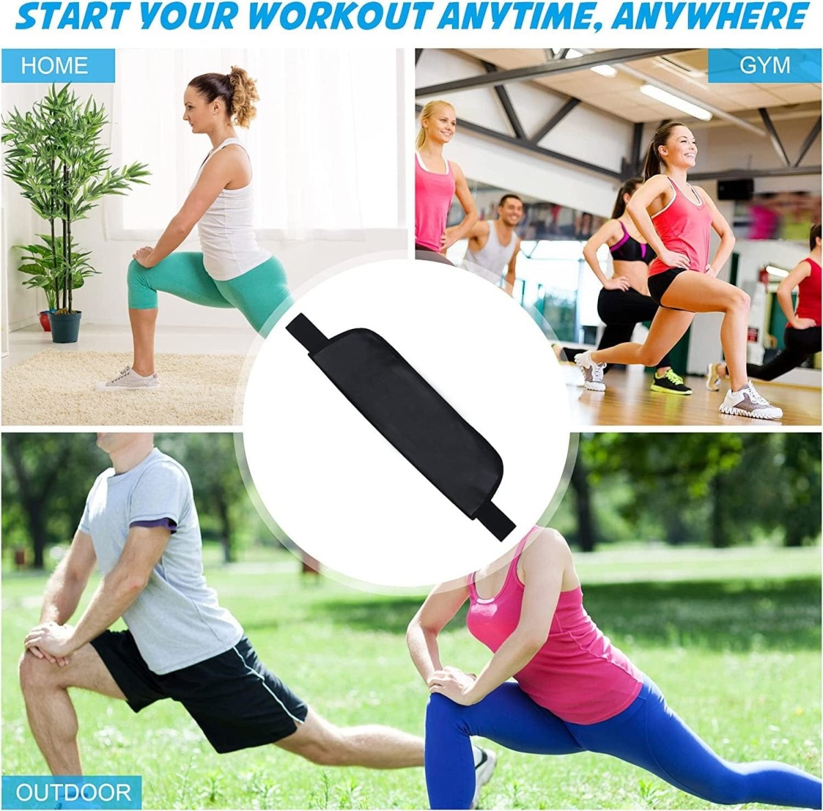 Hip Thrust Belt - For Home Workouts - ALLRJ