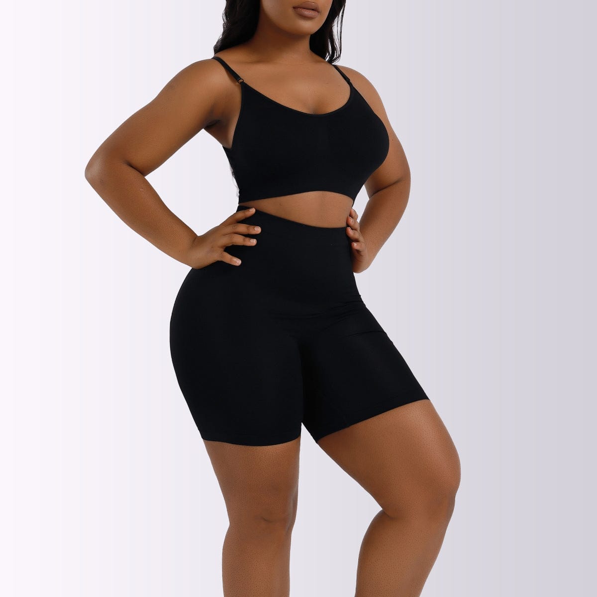 Women's Seamless Sports Bra & Shorts Set