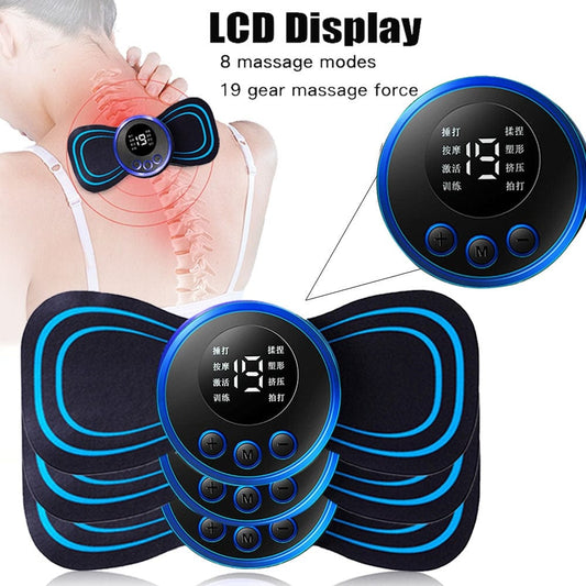LCD Display EMS Muscle Stimulator - ALLRJ