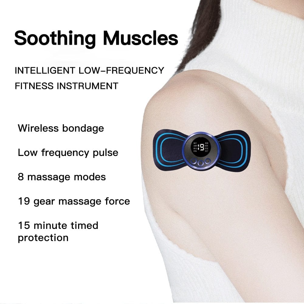 LCD Display EMS Muscle Stimulator - ALLRJ