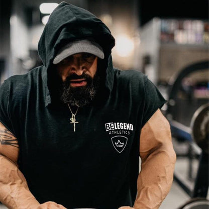 Legend sleeveless hoodie - ALLRJ