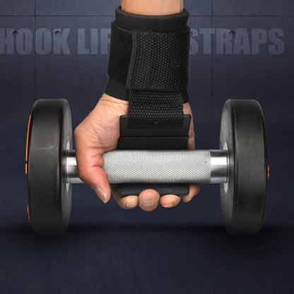 Lifting hooks with wrist guard - ALLRJ