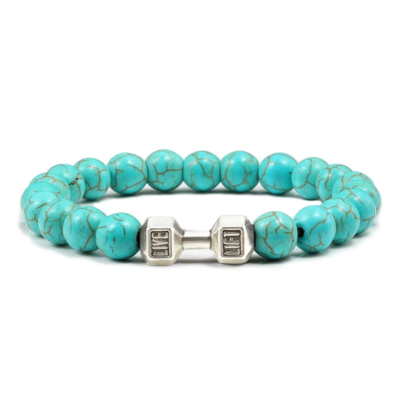 Live to lift beaded bracelet - ALLRJ