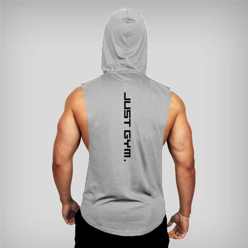 Men’s just Gym sleeveless hoodie - ALLRJ