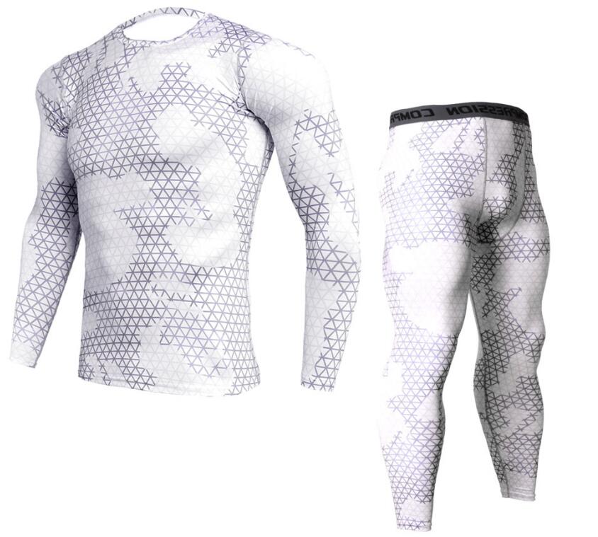 Mens legging & Long sleeve T Shirt Set - ALLRJ
