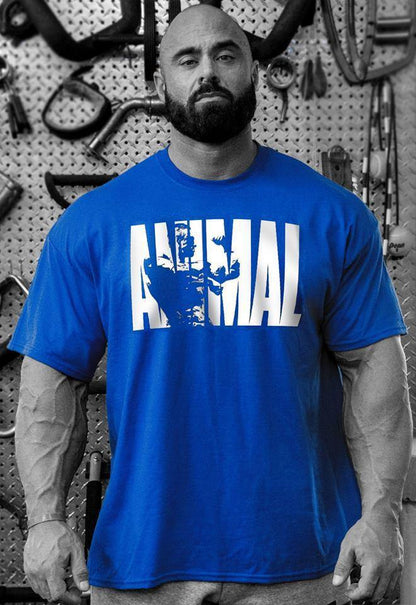 Men's old school animal training shirt - ALLRJ